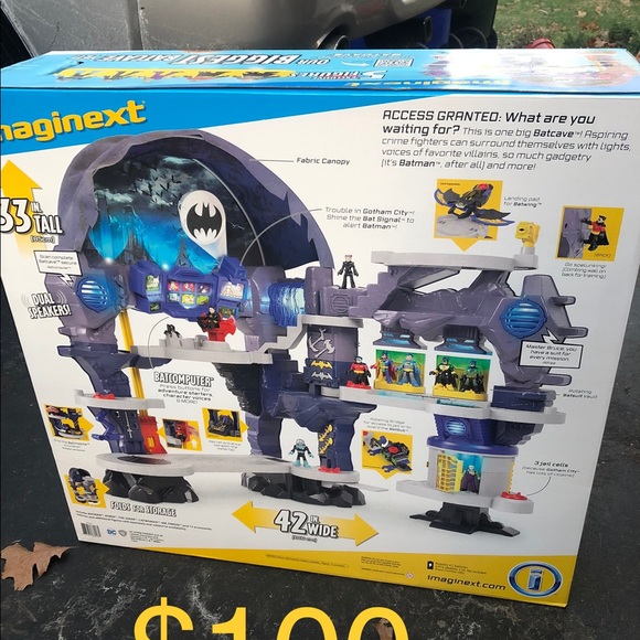 Toys Fisherprice Imaginext Batman Batcave Playset Poshmark